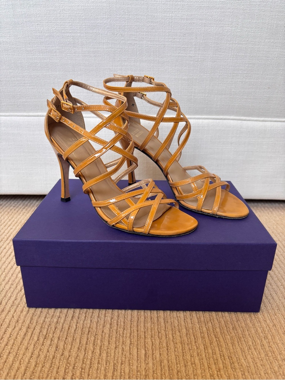 Stuart Weitzman Patent Leather Heals
